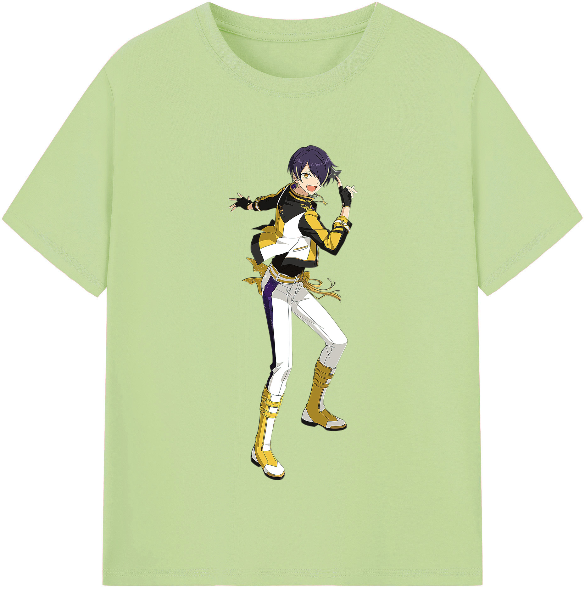 （画像用） あんさんぶるスターズ! Ensemble Stars 綿100％半袖Tシャツ（フロントプリント）